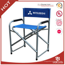 tall metal folding director chair